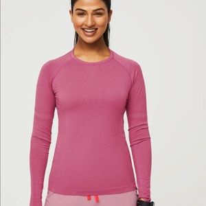 Figs salta size s Heathered Rouge